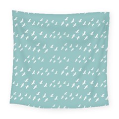 Group Of Birds Flying Graphic Pattern Square Tapestry (large) by dflcprintsclothing