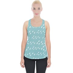 Group Of Birds Flying Graphic Pattern Piece Up Tank Top by dflcprintsclothing