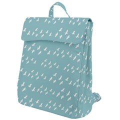 Group Of Birds Flying Graphic Pattern Flap Top Backpack by dflcprintsclothing