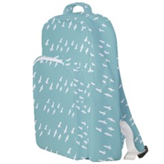 Group Of Birds Flying Graphic Pattern Double Compartment Backpack by dflcprintsclothing