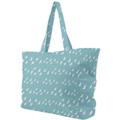 Group Of Birds Flying Graphic Pattern Simple Shoulder Bag by dflcprintsclothing