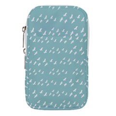 Group Of Birds Flying Graphic Pattern Waist Pouch (large) by dflcprintsclothing