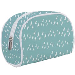 Group Of Birds Flying Graphic Pattern Makeup Case (large) by dflcprintsclothing