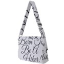 Born To Be A Hiker Full Print Messenger Bag (L) View2