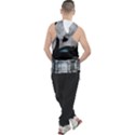 Wonderful Black Swan With Dark Mermaid Men s Sleeveless Hoodie View2