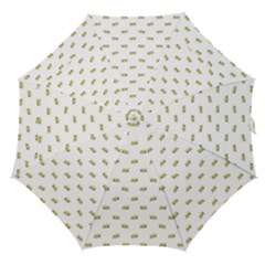 Ant Sketchy Comic Style Motif Pattern Straight Umbrellas by dflcprintsclothing