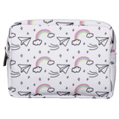 Cute Art Print Pattern Make Up Pouch (medium) by Vaneshart