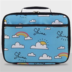 Sky Pattern Full Print Lunch Bag by Vaneshart