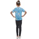 Sky Pattern Kids  Mesh Piece Tee View2