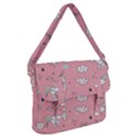 Cute Unicorn Seamless Pattern Buckle Messenger Bag View1