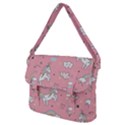 Cute Unicorn Seamless Pattern Buckle Messenger Bag View2