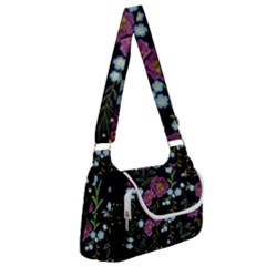 Embroidery Trend Floral Pattern Small Branches Herb Rose Multipack Bag by Vaneshart