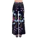 Embroidery Trend Floral Pattern Small Branches Herb Rose So Vintage Palazzo Pants View1