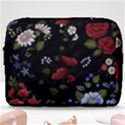 Floral Folk Fashion Ornamental Embroidery Pattern Make Up Pouch (Large) View1