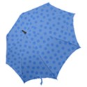 Dots With Points Light Blue Hook Handle Umbrellas (Large) View2