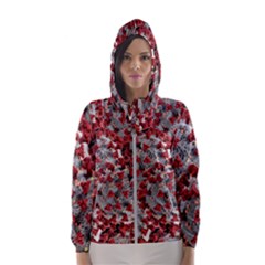 Covid 19 Women s Hooded Windbreaker