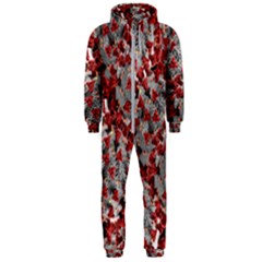 Covid 19 Hooded Jumpsuit (men)  by FabricRocks