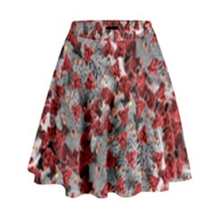 Covid 19 High Waist Skirt