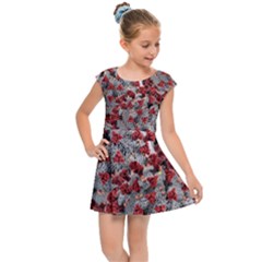 Covid 19 Kids  Cap Sleeve Dress