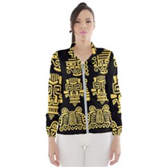 American Golden Ancient Totems Women s Windbreaker by Vaneshart