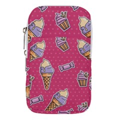 Seamless Pattern Patches With Ice Cream Waist Pouch (small) by Vaneshart