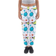 Birds Pattern Design Women s Jogger Sweatpants by Vaneshart