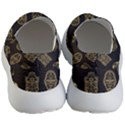 Indian Aztec African Historic Tribal Mask Seamless Pattern Men s Lightweight Slip Ons View4