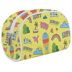 Travel Pattern Makeup Case (medium)