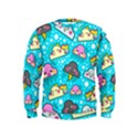 Cloud Seamless Pattern Kids  Sweatshirt View1