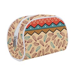 Ethnic Tribal Pattern Background Makeup Case (small) by Vaneshart