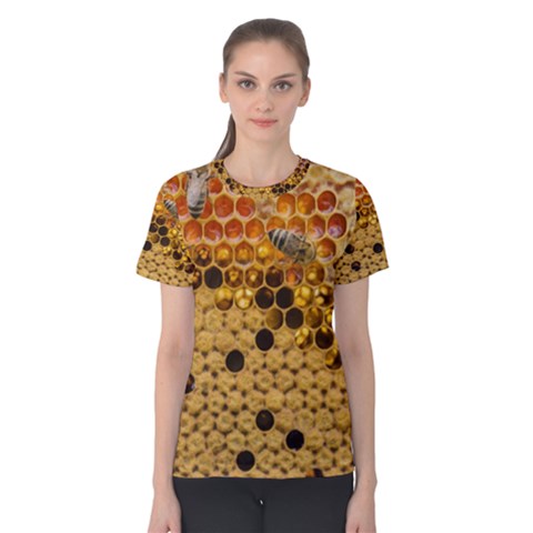 Top View Honeycomb Women s Cotton Tee by Vaneshart