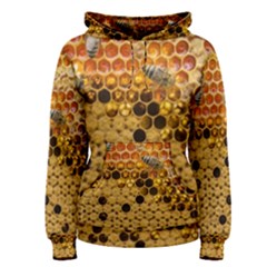 Top View Honeycomb Women s Pullover Hoodie by Vaneshart