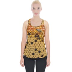 Top View Honeycomb Piece Up Tank Top by Vaneshart