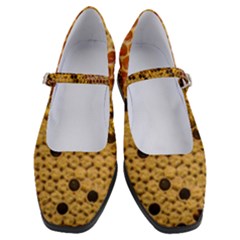 Top View Honeycomb Women s Mary Jane Shoes