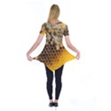 Honeycomb With Bees Short Sleeve Tunic  View2