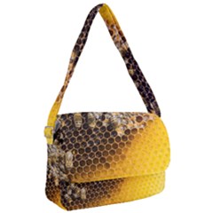 Honeycomb With Bees Courier Bag by Vaneshart