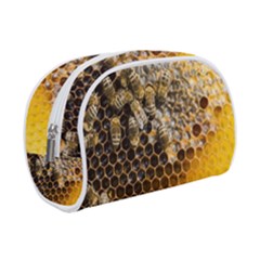 Honeycomb With Bees Makeup Case (small)