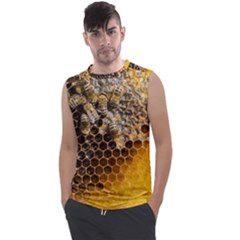 Honeycomb With Bees Men s Regular Tank Top