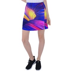 Abstract Antelope Pattern Background Tennis Skirt