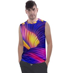 Abstract Antelope Pattern Background Men s Regular Tank Top