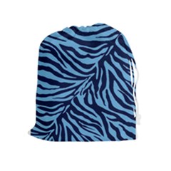 Zebra 3 Drawstring Pouch (xl) by dressshop