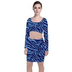 Zebra 3 Top And Skirt Sets by dressshop