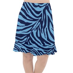 Zebra 3 Fishtail Chiffon Skirt by dressshop