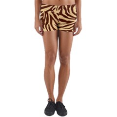 Zebra 2 Yoga Shorts by dressshop