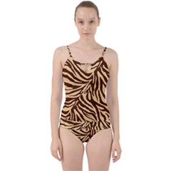 Zebra 2 Cut Out Top Tankini Set by dressshop