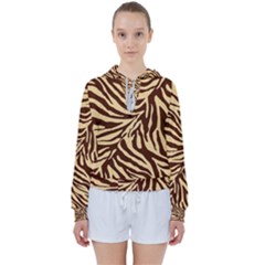 Zebra 2 Women s Tie Up Sweat by dressshop