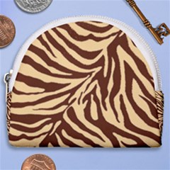 Zebra 2 Horseshoe Style Canvas Pouch by dressshop