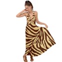 Zebra 2 Backless Maxi Beach Dress View1