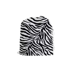 Zebra 1 Drawstring Pouch (medium) by dressshop