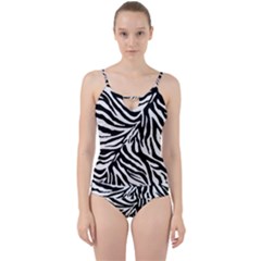 Zebra 1 Cut Out Top Tankini Set by dressshop